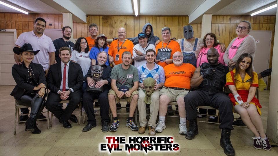 Cast and Crew of The Horrific Evil Monsters